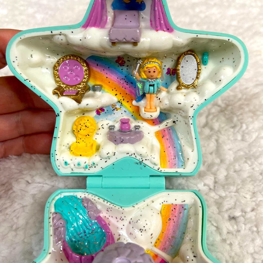 RARE 1992 Bluebird Polly Pocket 1992 Wishing World (Fairy Land)